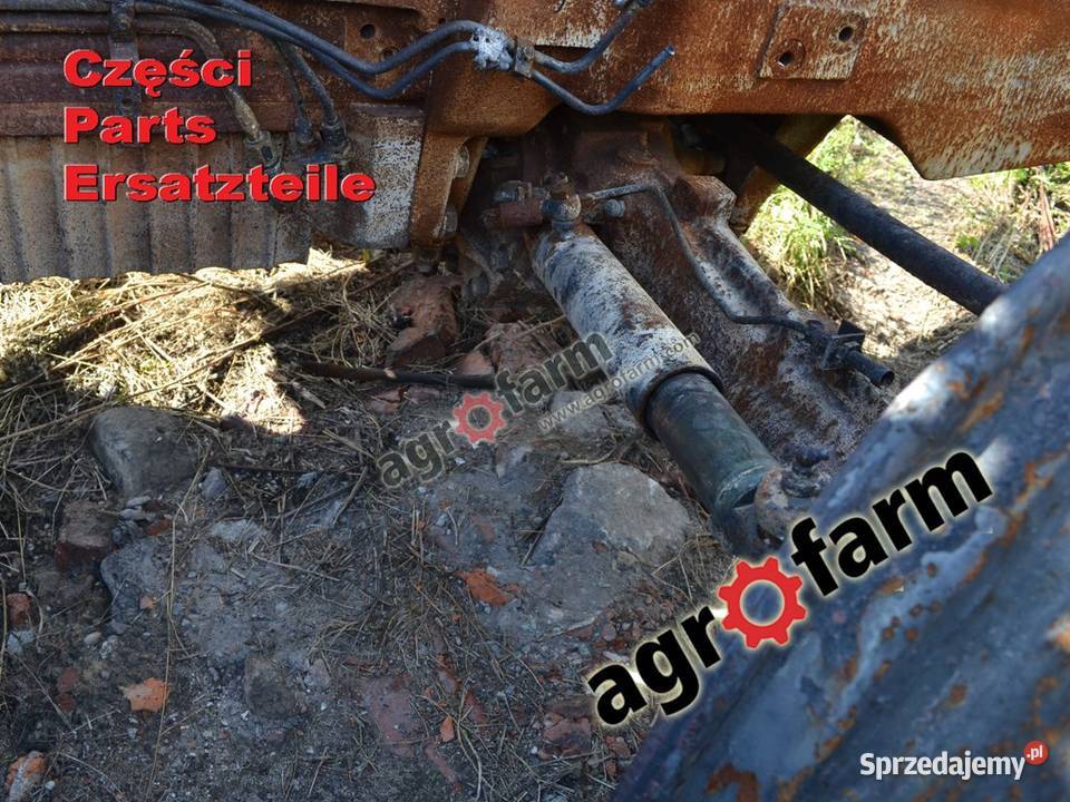 Fendt 718 części skrzynia biegów most przedni Byków