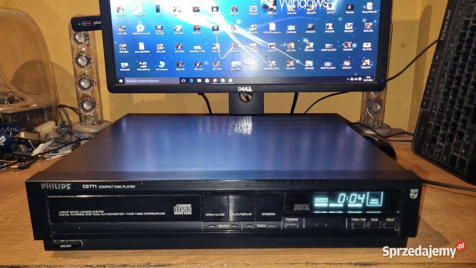 Odtwarzacz CD Philips CD771 CDM TDA1541A Topowy Odtwarzacze CD i MD Warta sprzedam