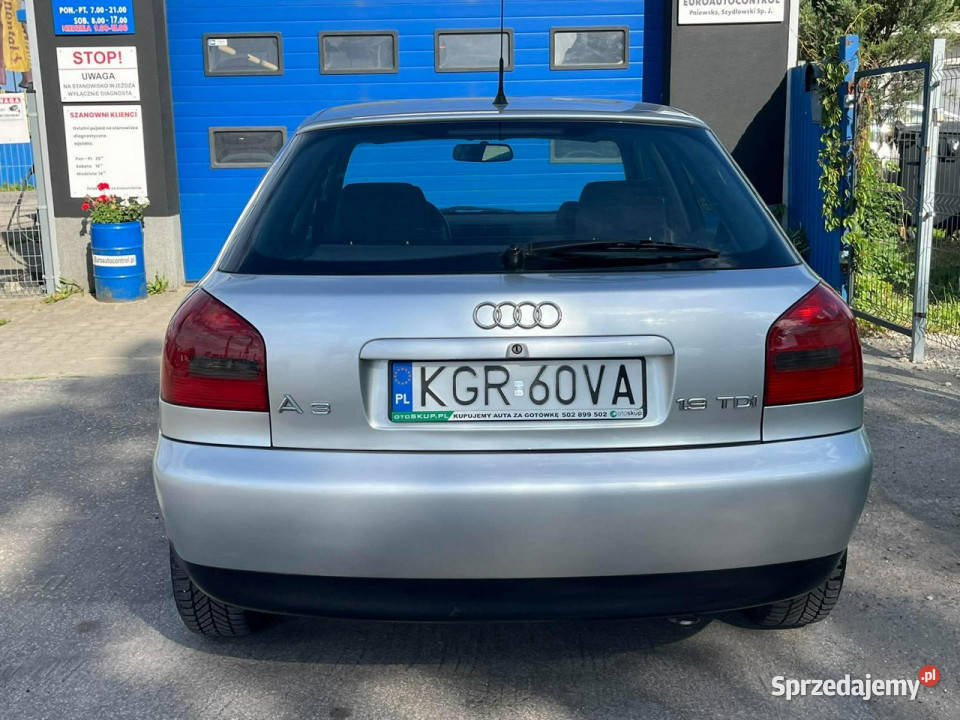 Audi A3 Sportback 19 TDI klima sprawna 18 lat 1896cm3 Warszawa
