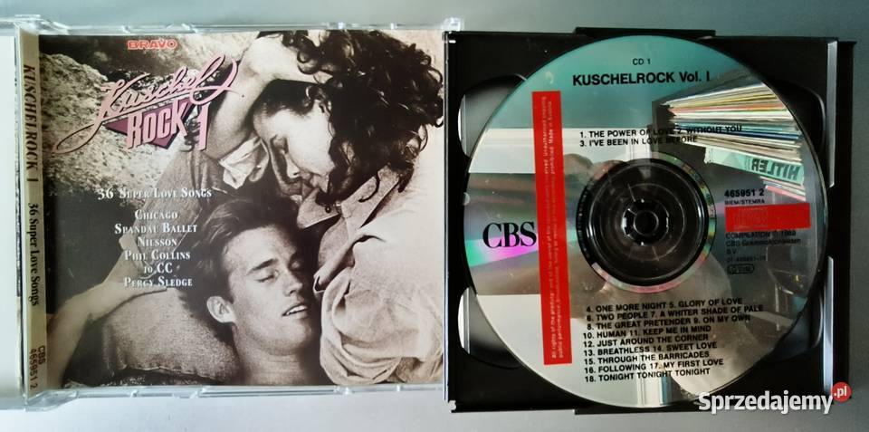 Kuschelrock vol1 2xCD 36 Super Love Songs Płyty i kasety Tychy sprzedam