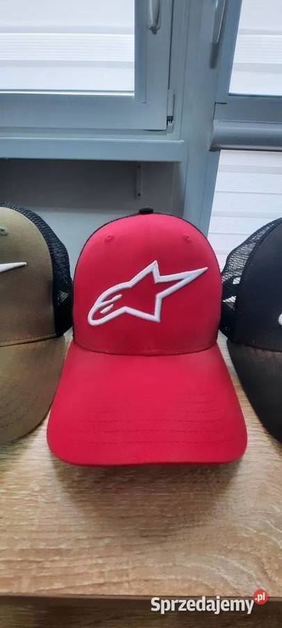 Czapki truckerki Alpinestars 3 sztuki Lublin