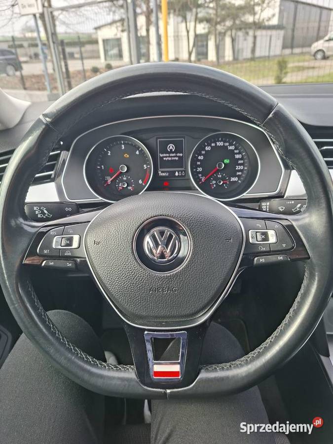 Vw Passat 2015 Salon Polska 20 tdi comonreli asystent pasa ruchu Jarocin