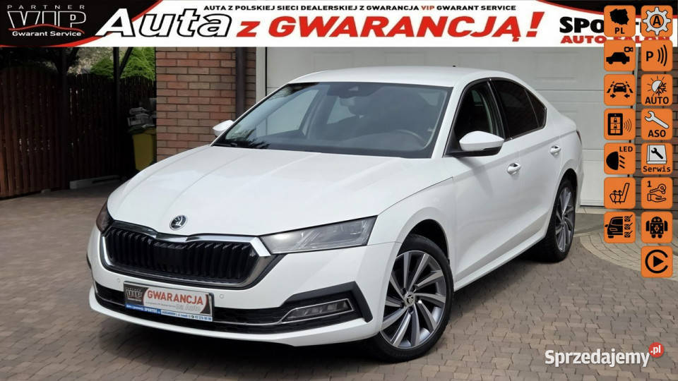 koda Octavia 15 TSI eTec DSG 150 ACTSTYLE Salon biały Aleksandrów Łódzki