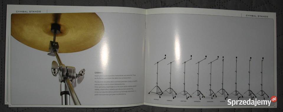 Yamaha Drums System Hardware catalog katalog Kępice