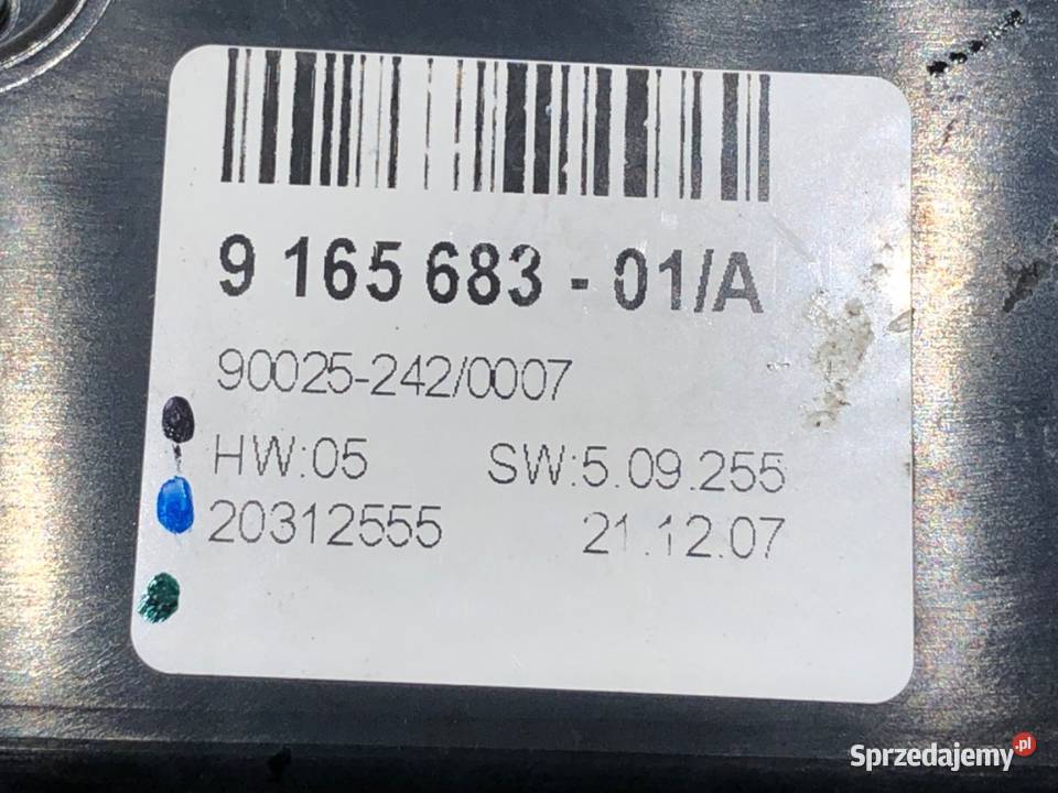 PANEL STEROWANIA NAWIEWU BMW E71 9165683 SUV osobowe