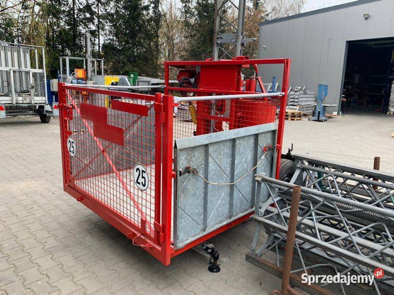 Winda budowlana podnośnik koszowy wciągarka