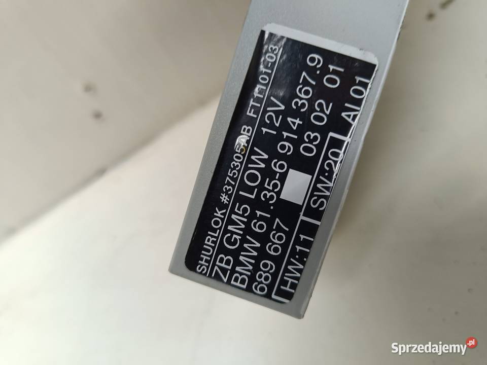 Elektroniczny moduł sterujący 9689667 sterownik