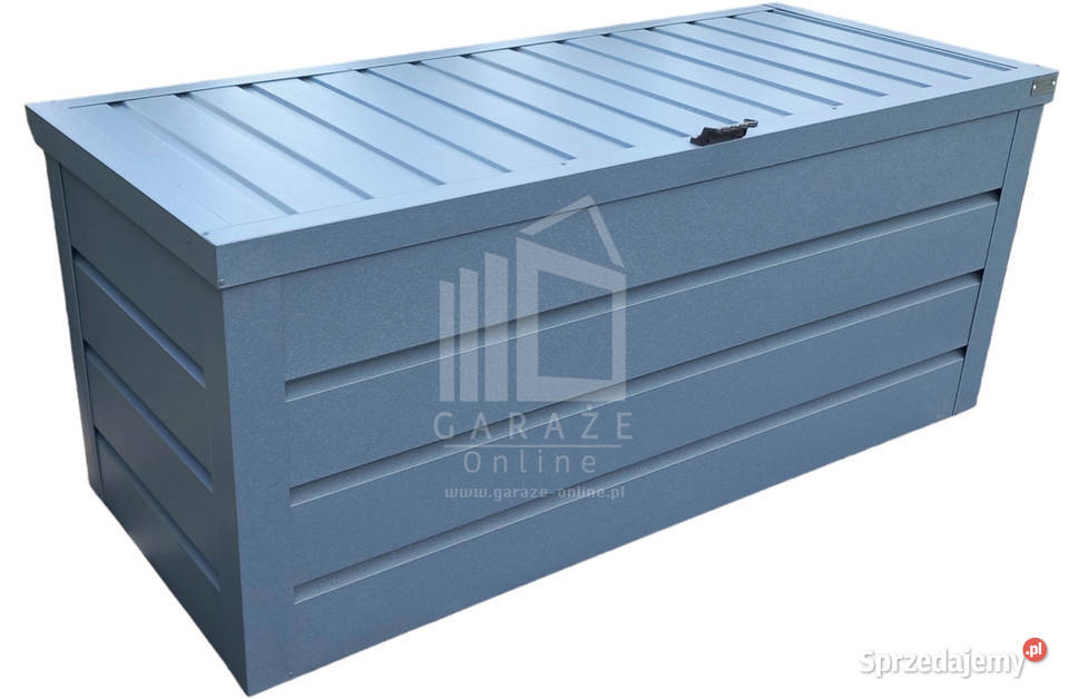 Skrzynia ogrodowa metalowa kufer 150x60x70 Przasnysz