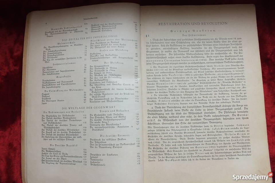 Stara niemiecka książka z Breslau wydana w 1935r Antykwariat Żary