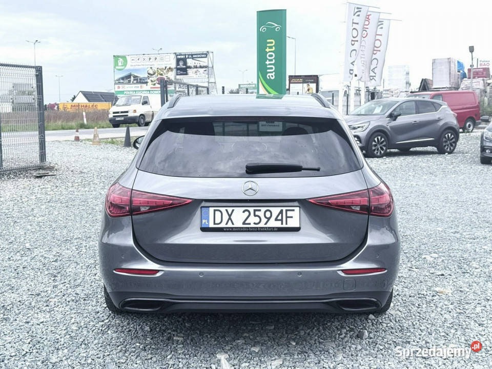 Mercedes C 220 20D 197 2022r EQ Boost Avantgarde relingi dachowe Wojkowice