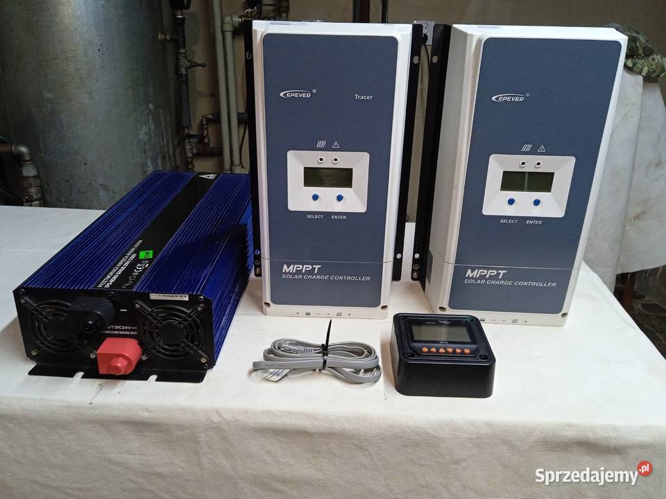 Zestaw fotowoltaiczny przetwornica regulator Sanok