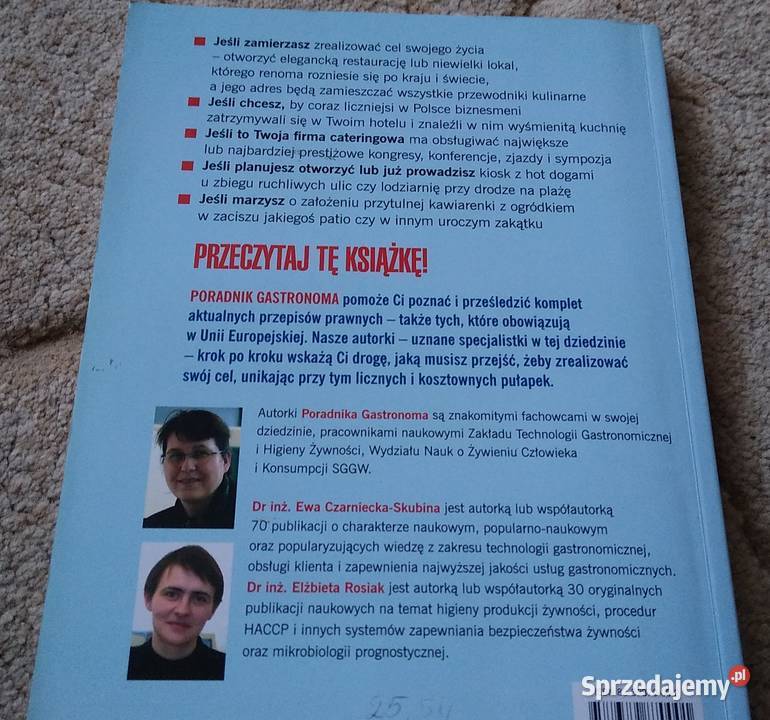 Poradnik gastronoma CzarnieckaSkubina Rosiak ISBN 8389870002 Gdańsk sprzedam