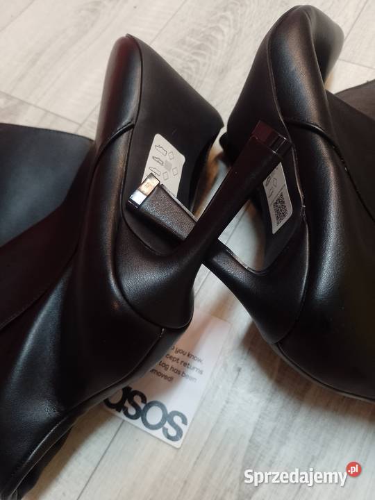40 Asos Design czarne Kozaki szpilki wieczorowe Kraków