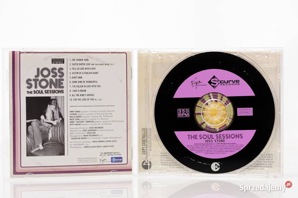 Joss Stone Soul Sessionsplyta CD Wrocław