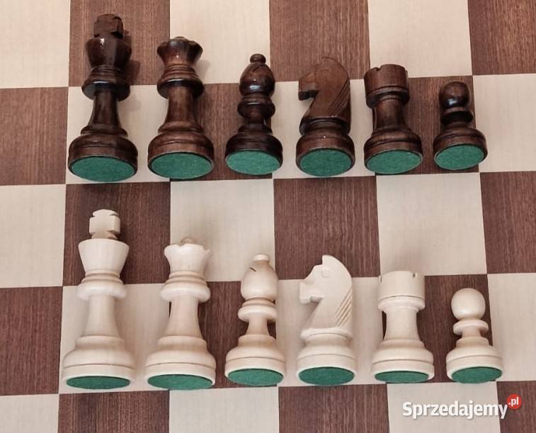 ACH Figury szachowe German Staunton 5 WS35 król Gry planszowe i fabularne Kowale sprzedam