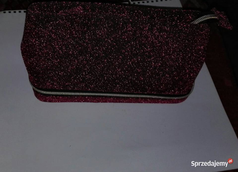 Mała saszetka czerwona Warszawa