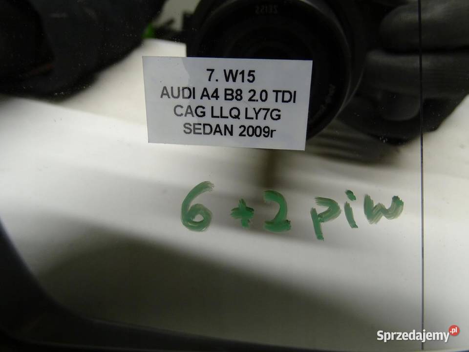 LUSTERKO PRAWE PRAWY PRZÓD AUDI A4 B8 LY7G 62