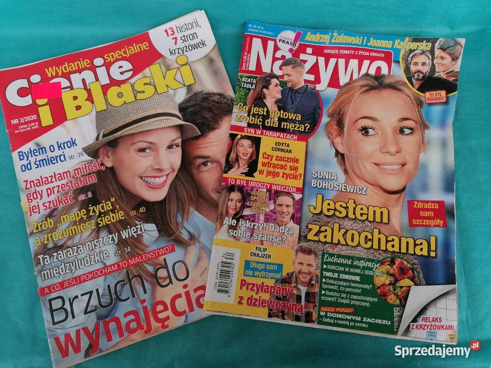 Czasopismo Cienie i Blaski 22020 Na żywo 34 z sprzedam