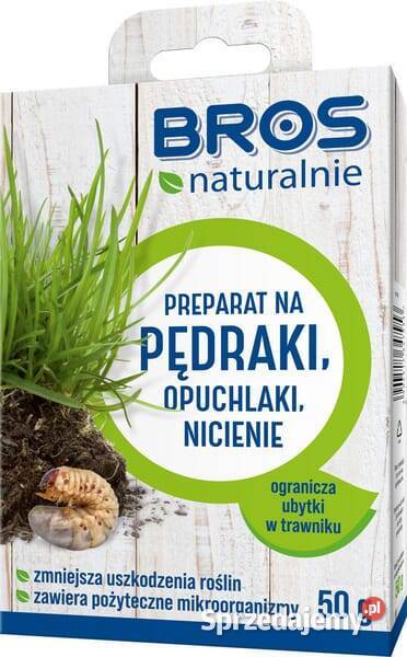 Preparat na pędraki nicienie opuchlaki Bros małopolskie