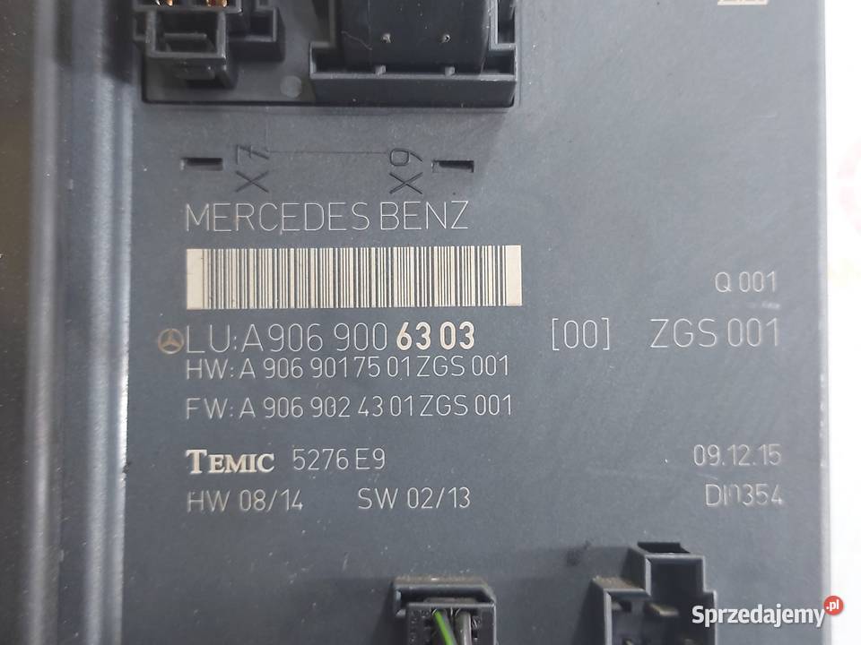 VW CRAFTER I LIFT 16r moduł BSI A9069006303 Kielce