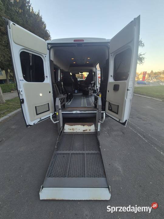 Fiat Ducato 23 zabudowa Gruau 9 oso do przewozu 2300cm3 podkarpackie Jasło