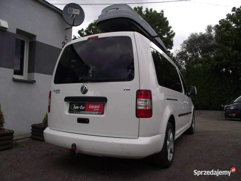 Volkswagen Caddy Maxi 7 osobowyMożliwość zamiany ABS Caddy Samochody osobowe lubelskie