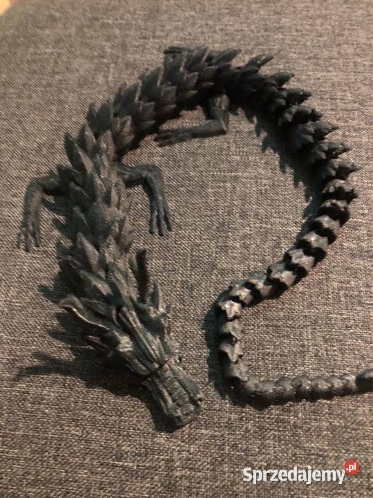 Zabawka Smok czarny czarny Kłodawa