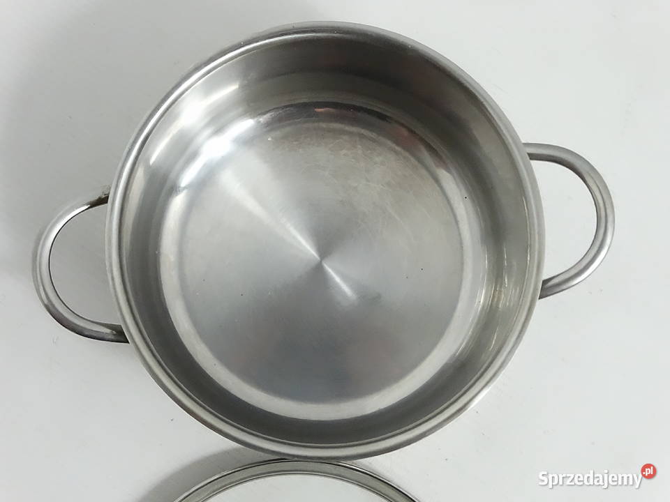 Mały garnek ze szklaną pokrywką REWE Home Ideas Biłgoraj sprzedam