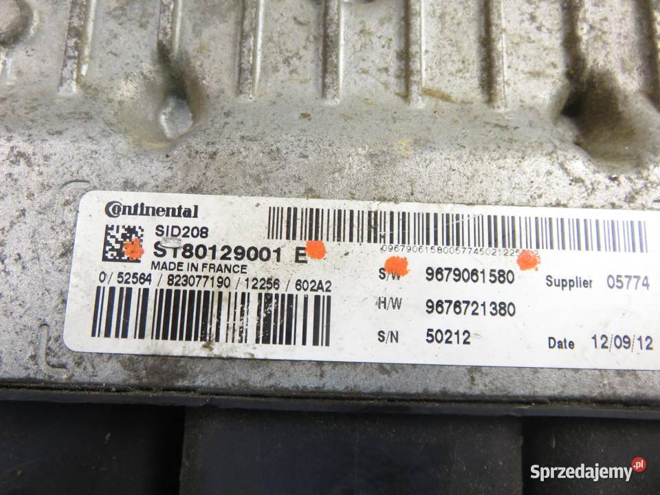 STEROWNIK PEUGEOT BOXER II 22 HDi 110 4HG P22DTE Komputery