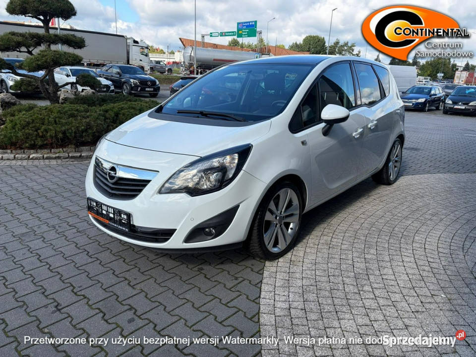 Opel Meriva Bogate wyposażenie II 2010 Żory