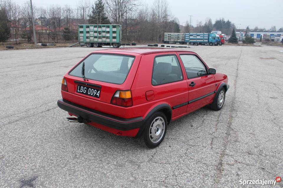 Volkswagen Golf II GTI 18 EV 112 8V Rok produkcji 1987 Samochody osobowe Starachowice