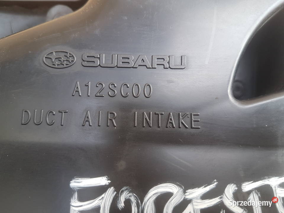 Subaru Forester 3 SH chwytak powietrza rura sprzedam