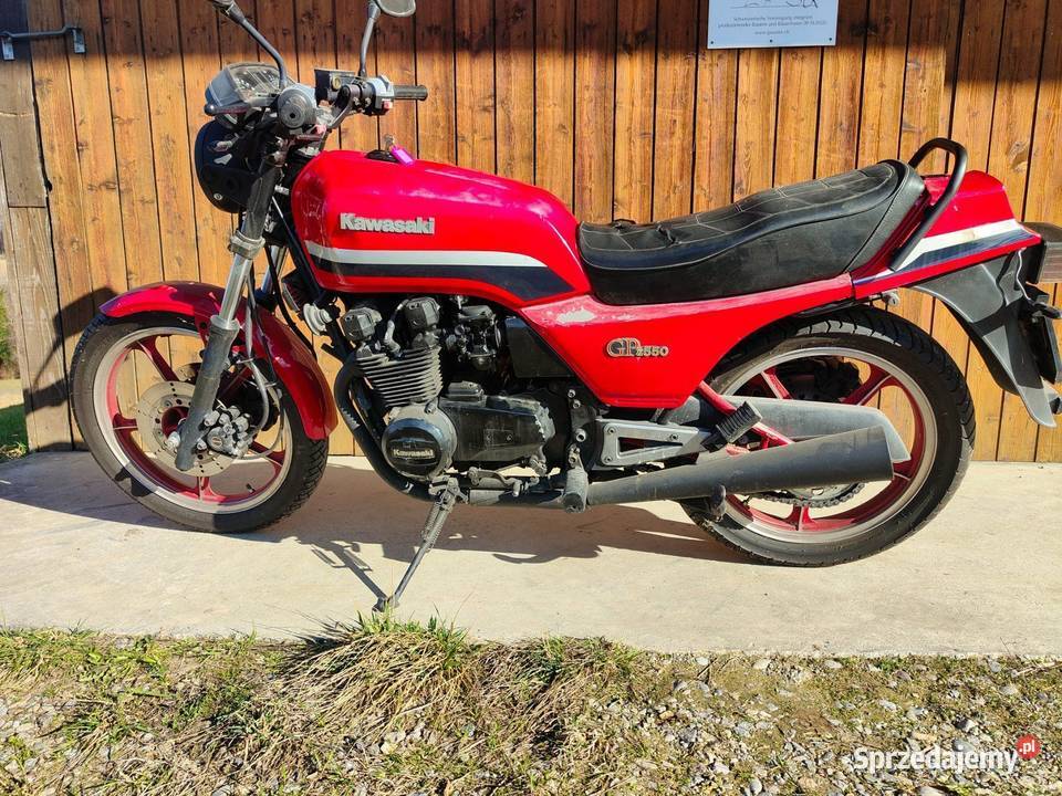 Kawasaki GPZ 550 szwajcar Janów Lubelski