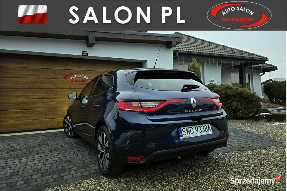 Renault Megane serwis ASO hak dodatkowy komplet światła do jazdy dziennej