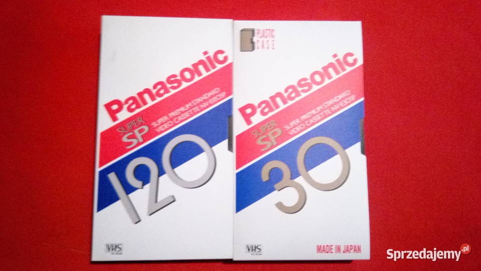 Zestaw kaset VHS Panasonic