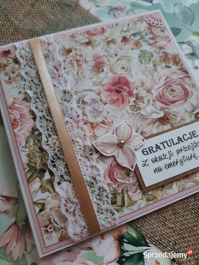 Kartka pamiątkowa Emerytura Ryki