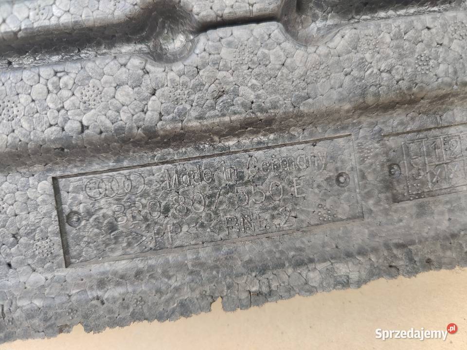 Absorber pianka wypełnienie Audi Q5 Pozostałe Łódź