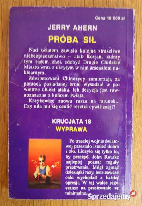 Jerry Ahern Krucjata Próba sił sprzedam