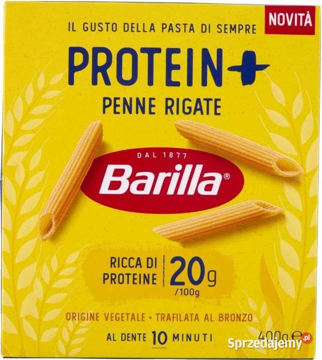 Makaron Penne Rigate Protein 400g Barilla x 5 Świdnica