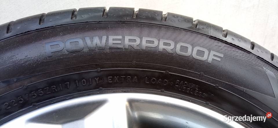Koła Subaru felga 5x100 opony Nokian 22555 R17 wielkopolskie Luboń