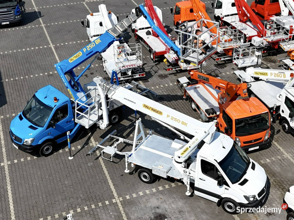 Mercedes Sprinter Podnośnik Koszowy 25m elektryczne lusterka Widełki sprzedam
