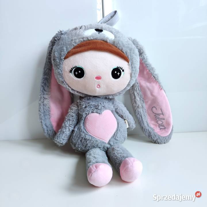 Pluszowa lalka królik Metoo z imieniem Julia Katowice