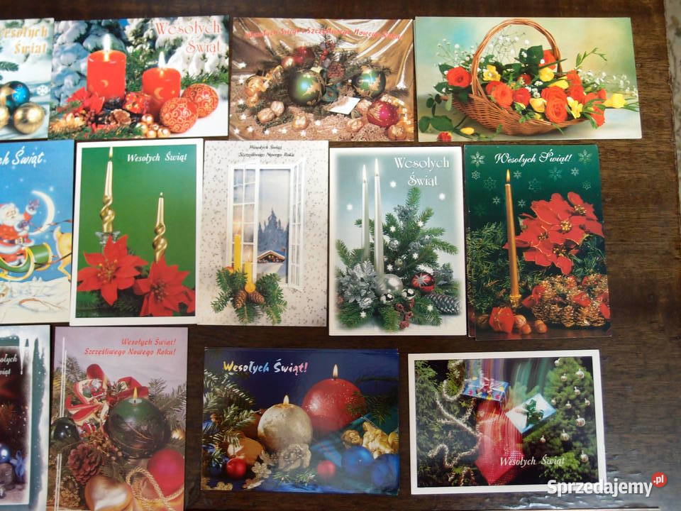 Pocztówki karty pocztowe Świąteczne i inne Łódź