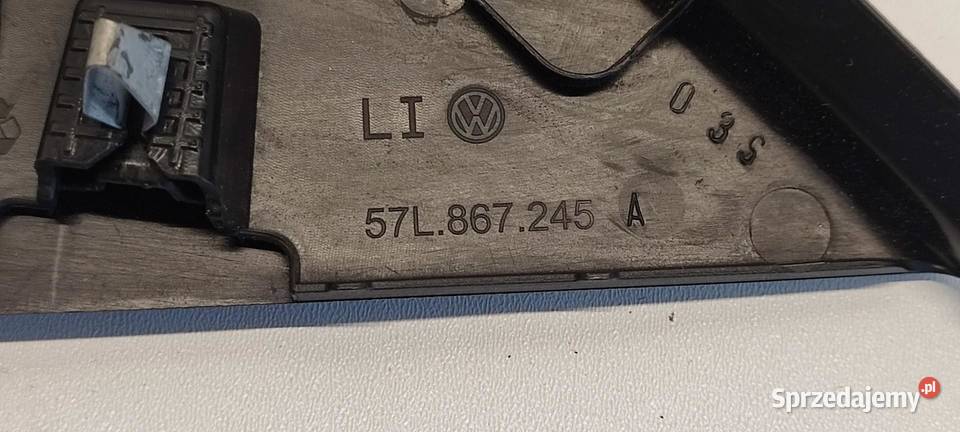 VW TAYRON OSŁONA SŁUPKA LEWA 57L867245A