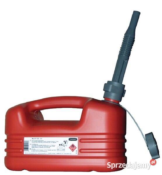 Kanister HDPE czerwony Pressol 5 l SP21131 sprzedam