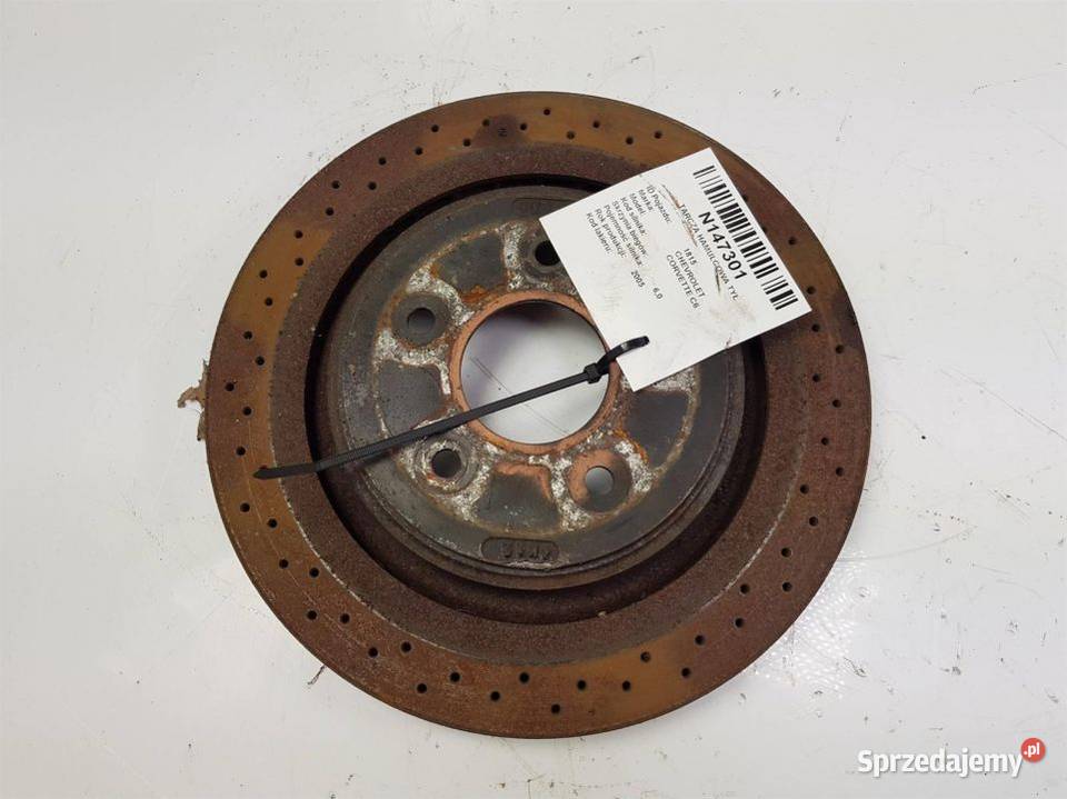 TARCZA HAMULCOWA TYŁ CHEVROLET CORVETTE C6 Lipno