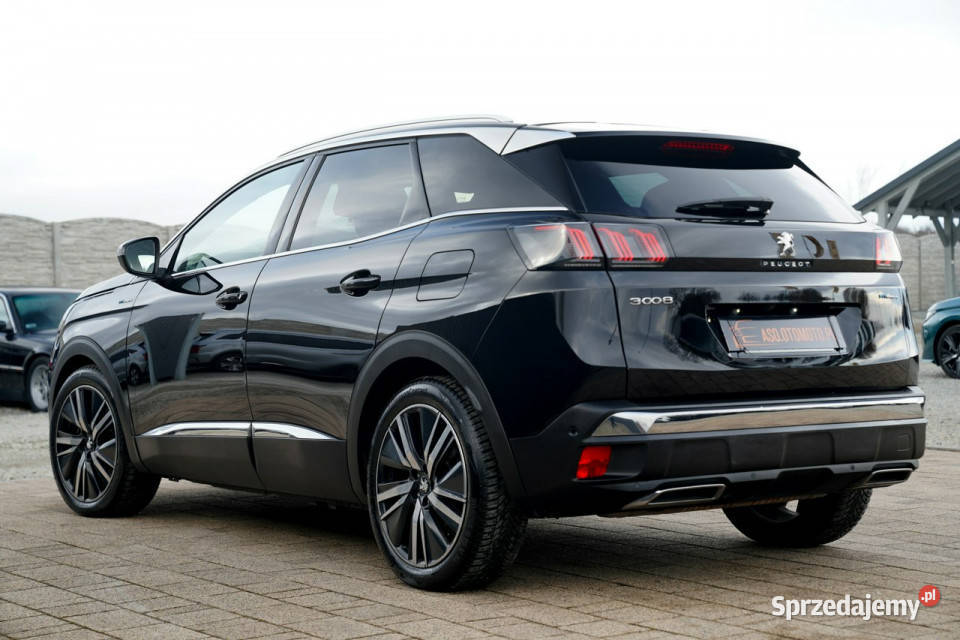Peugeot 3008 GT ful led skóra masaze ACC kamery isofix 3008 Otmuchów