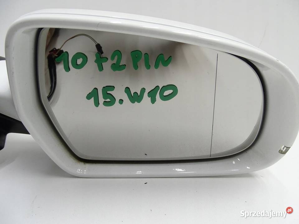 LUSTERKO PRAWE PRAWY PRZÓD LY9C 102 PIN AUDI A5