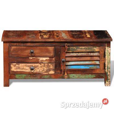 vidaXL Szafka TVszafka boczna lite drewno z Warszawa