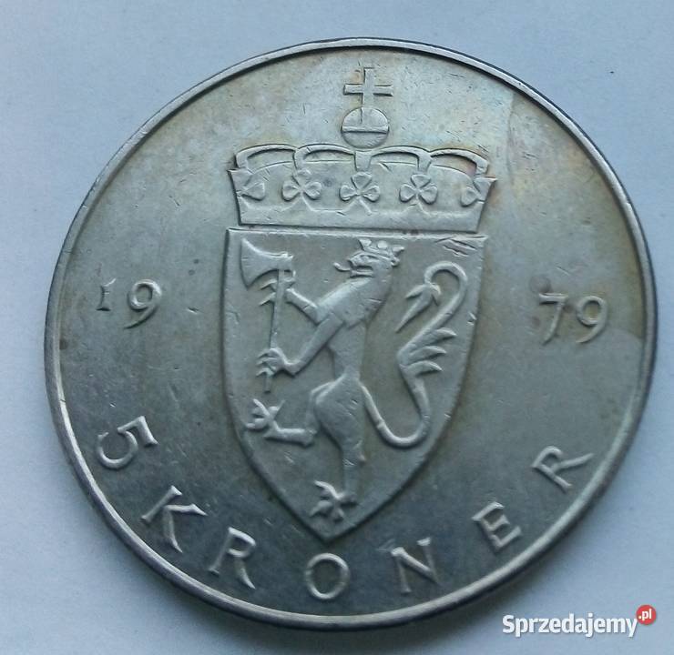 NORWEGIA5 KORON1979 rOLAV V Legionowo